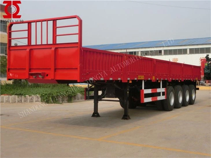 4axles šoninė sieninė priekaba
