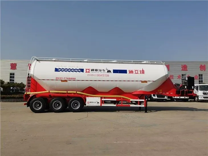 48m3 Vertical Cement Powder Tanker Semi Trailer
