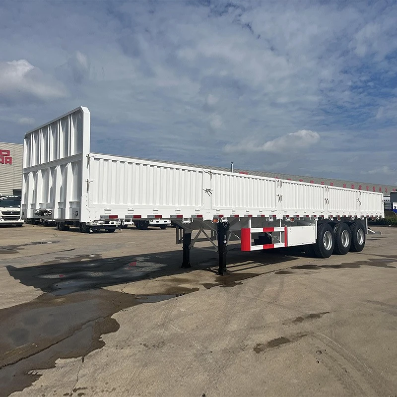 „3Axles“ šoninės sienos pusiau priekaba