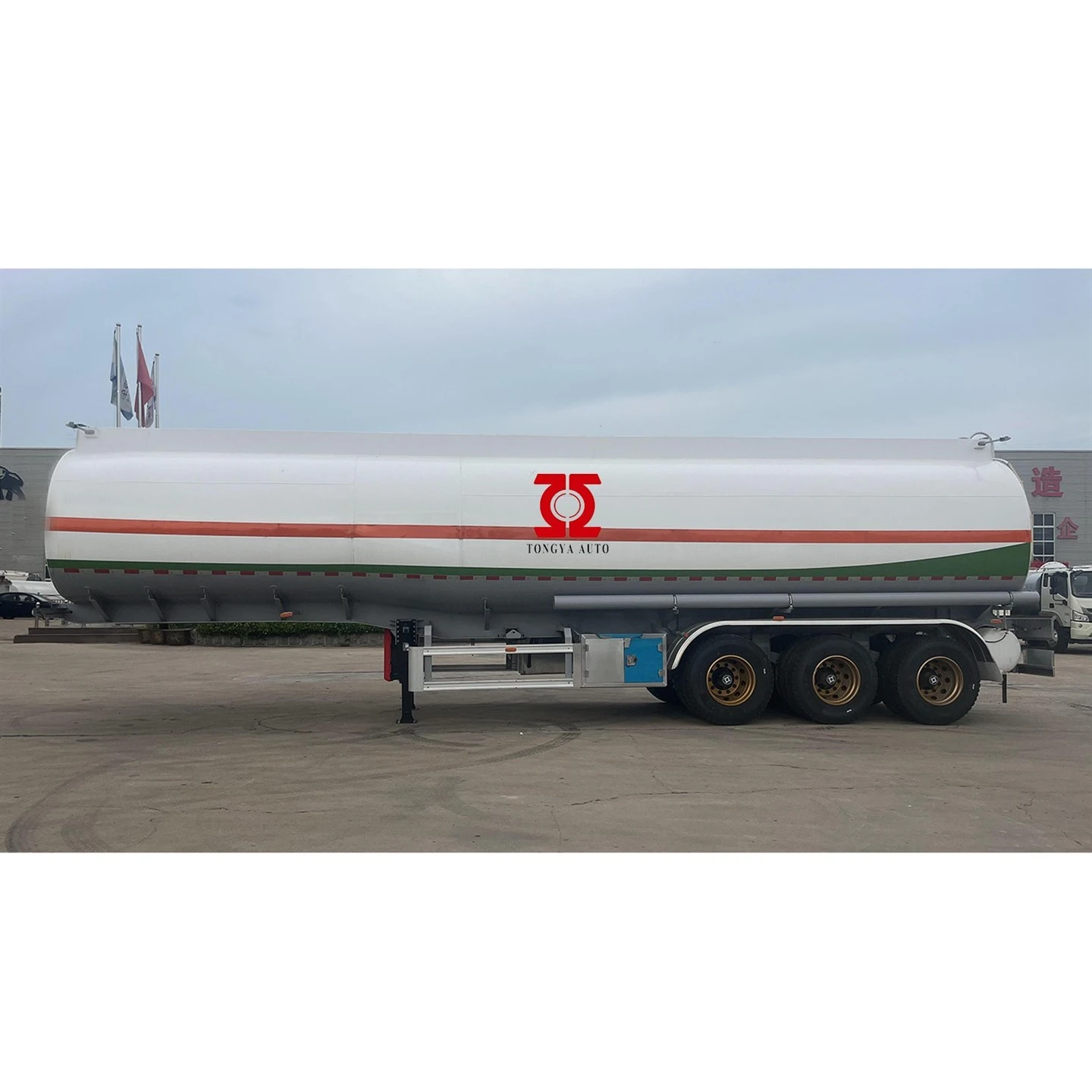 45000L kuro cisternos puspriekabė